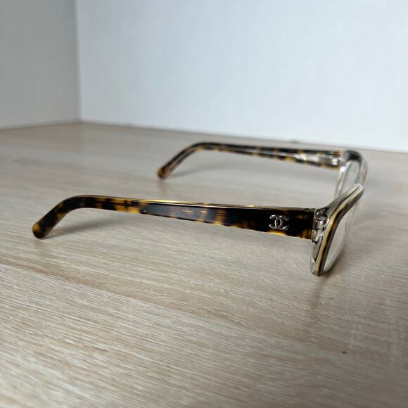 Chanel 3162 c.763 Eyeglasses Tortoise Shell Frame 51-16-135 Made in Italy - Picture 8 of 8